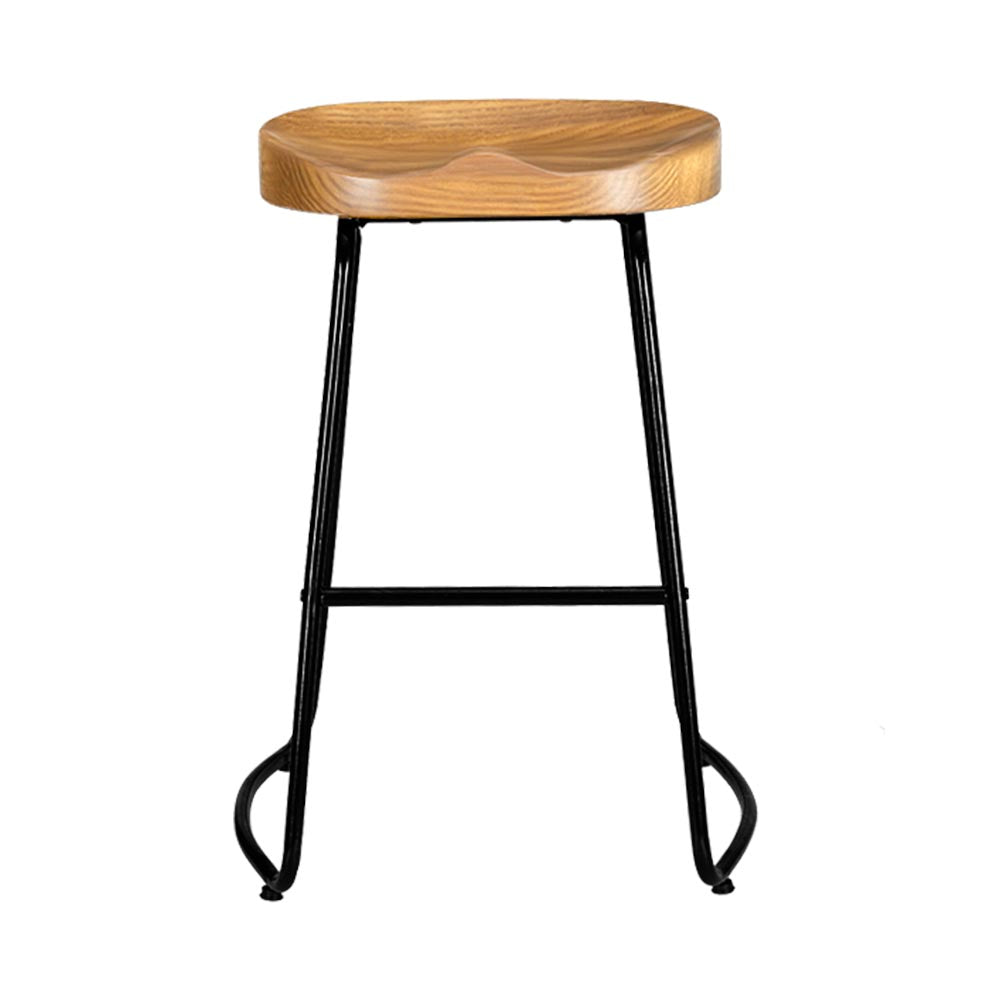 Set of 2 Tractor Seat Bar Stools 65cm