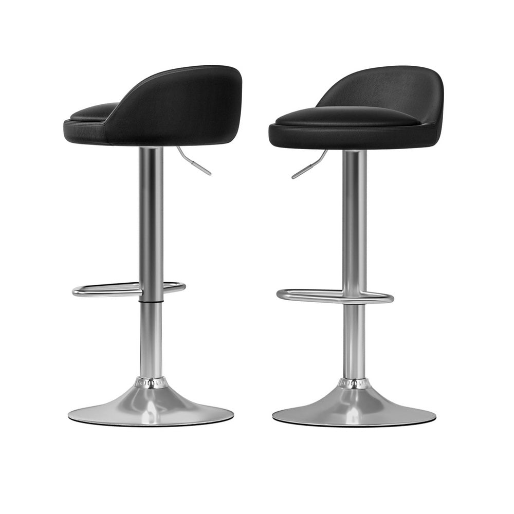 York Adjustable Bar Table and Stools Set Black (3 Piece) - Barstool Express