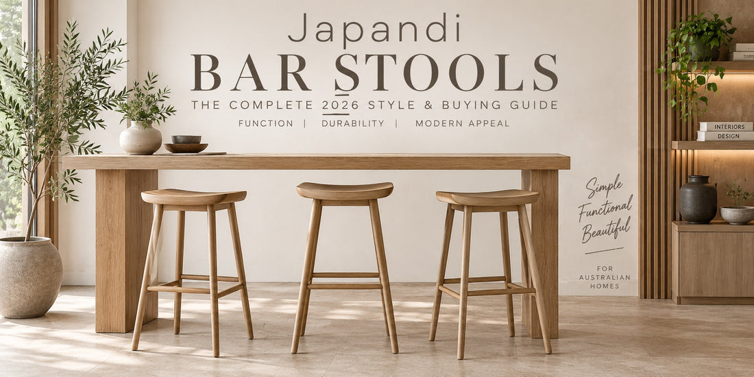 Japandi & Scandi Bar Stools: The 2026 Style Guide for Australian Homes
