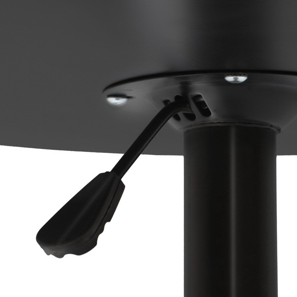 Adjustable Round Bar Table – All Black Dining & Kitchen Table