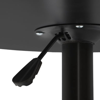 Adjustable Round Bar Table – All Black Dining & Kitchen Table