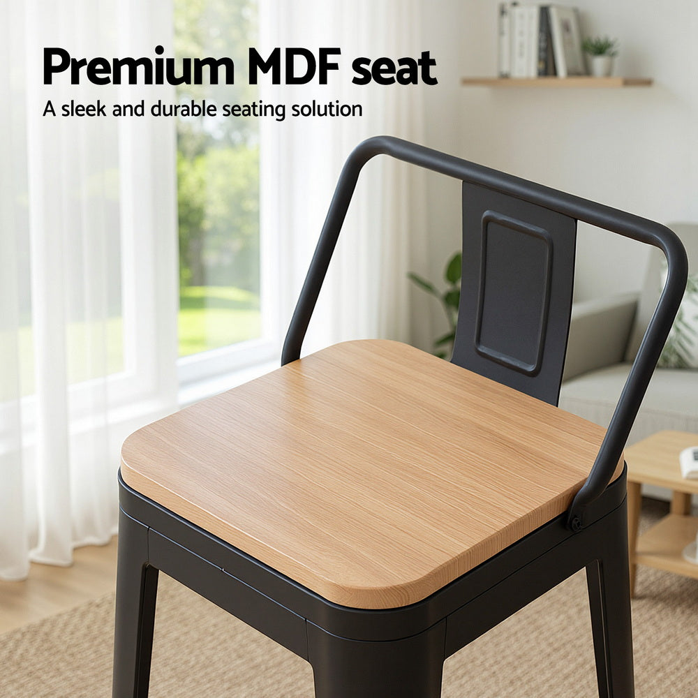 Chair with a premium MDF seat in a home setting