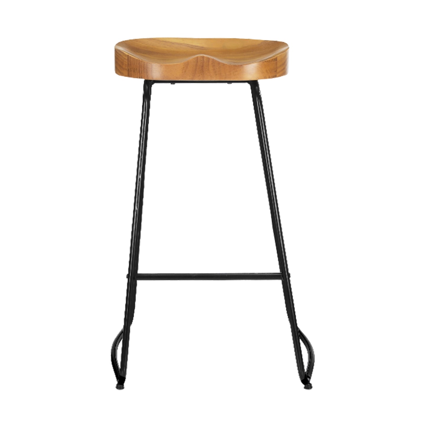 Set of 4 Tractor Seat Bar Stools 75cm