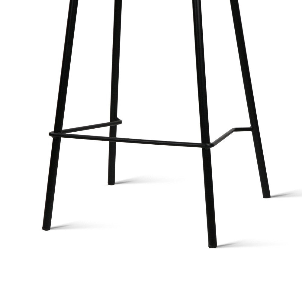 Bree Breakfast Bar Stools 67cm Black (Set of 2) - Barstool Express