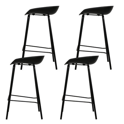 Bree Breakfast Bar Stools 67cm Black (Set of 4) - Barstool Express