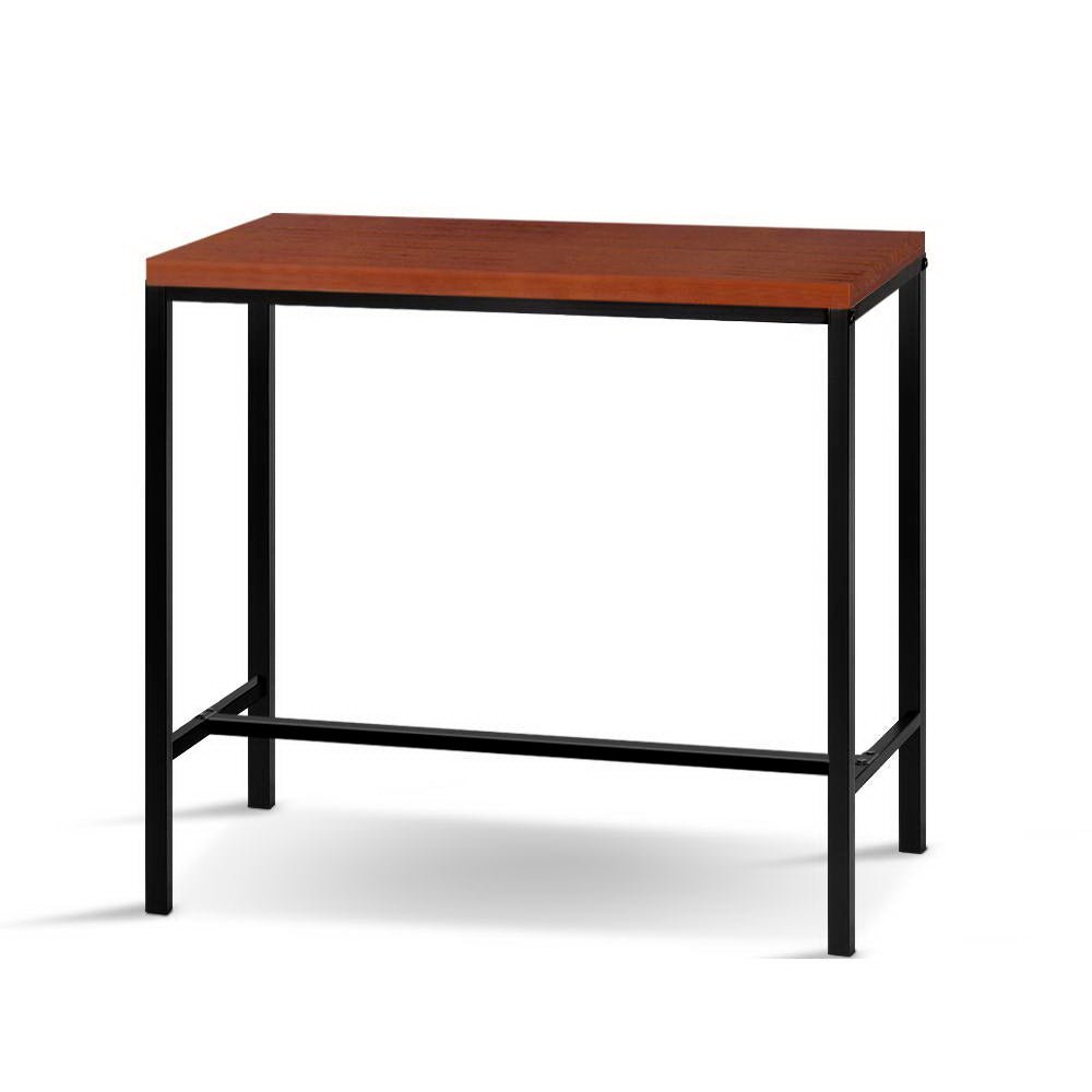 High Bar Table for Kitchen or Dining 103cm Brown - Barstool Express