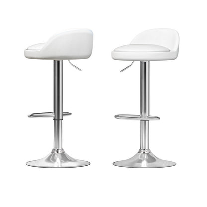 York Adjustable Bar Table and Stools Set White (3 Piece) - Barstool Express